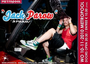 Jack Parow - 10-11-2010 @ Spinnin' Metropool